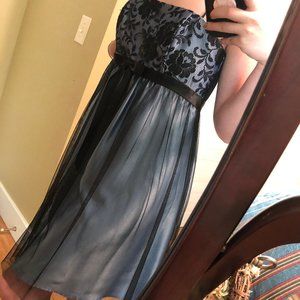 Jessica McClintock Powder Blue Prom Dress